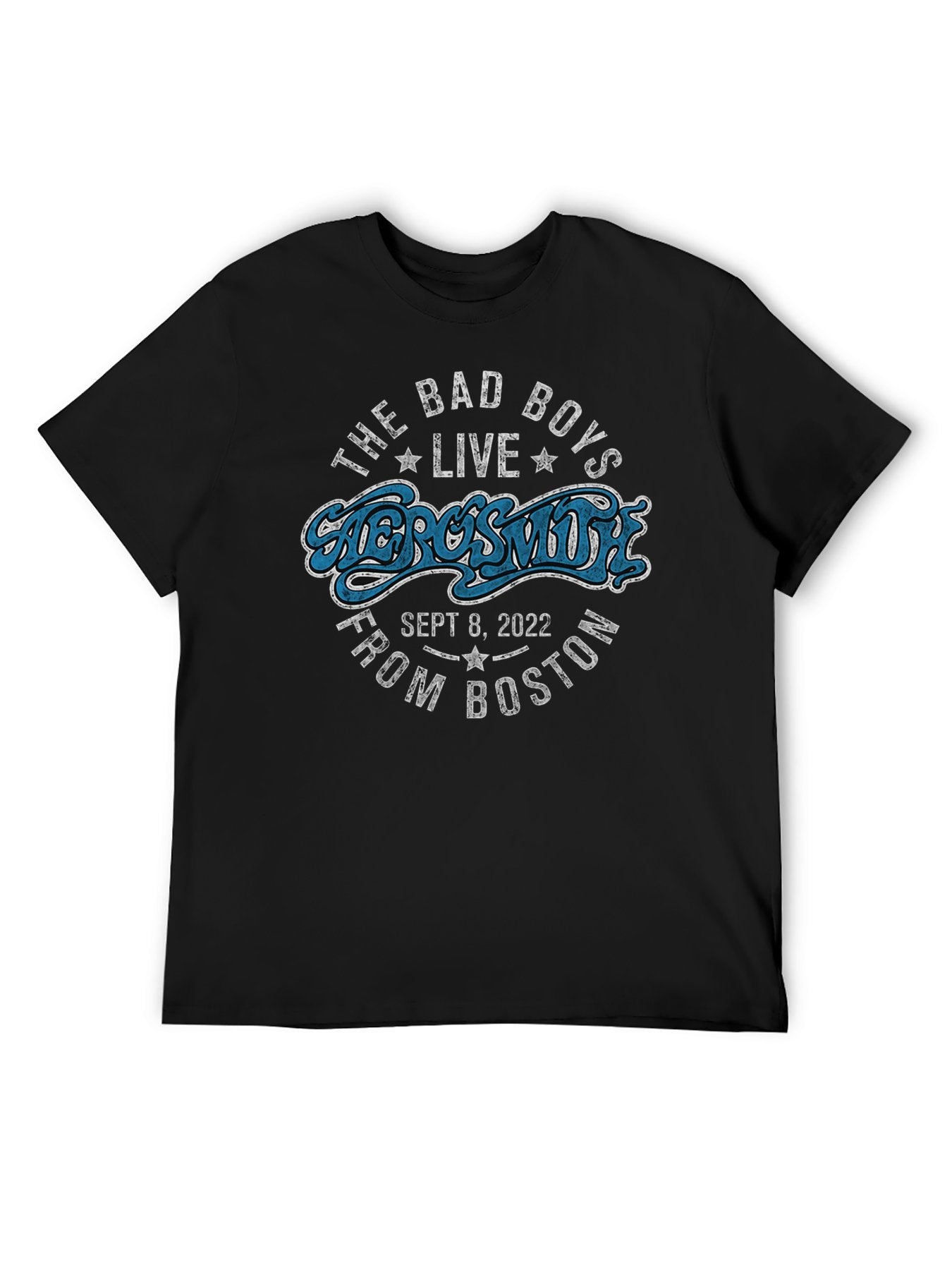 Aerosmith Boston Live Vintage Graphic T-Shirt