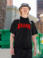 Brian May Red Logo Graphic T-Shirt