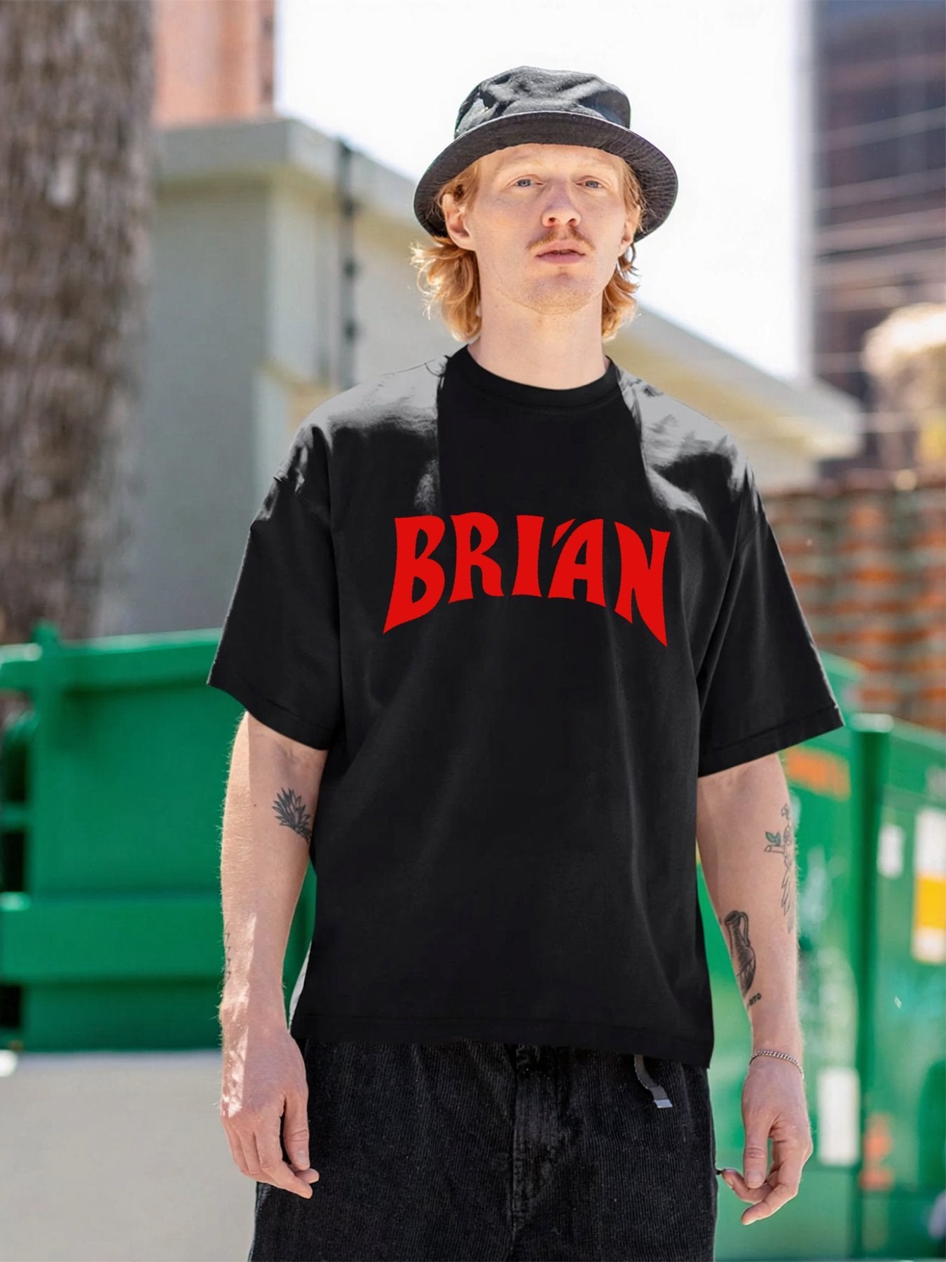 Brian May Red Logo Graphic T-Shirt
