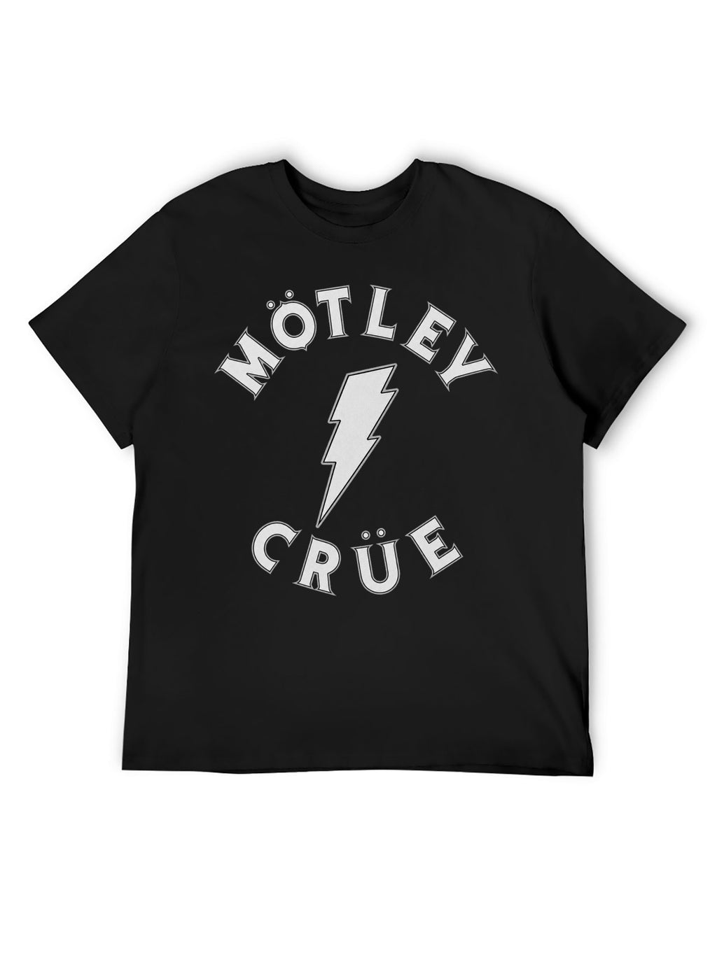 Mötley Crüe Lightning Bolt Logo Graphic T-Shirt
