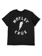 Mötley Crüe Lightning Bolt Logo Graphic T-Shirt