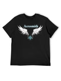 Aerosmith Winged Crystal Logo Graphic T-Shirt