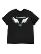 Aerosmith Winged Crystal Logo Graphic T-Shirt