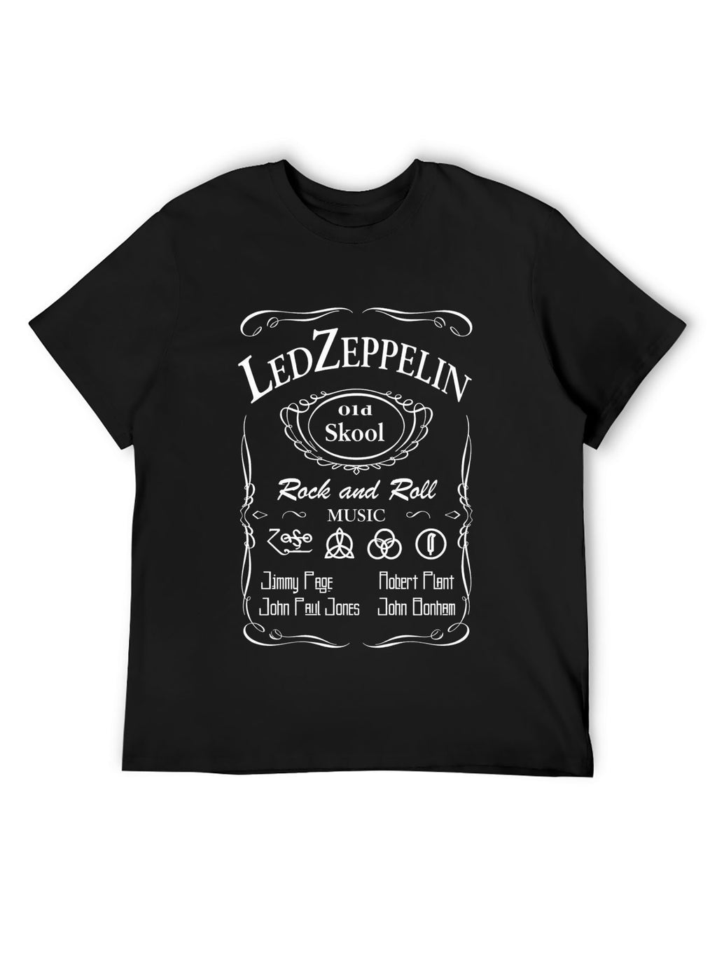 Led Zeppelin Classic Rock Panel Tee