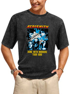 Aerosmith Done with Mirrors Tour 1986 Graphic T-Shirt