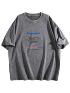 Panasonic Palmcorder VHS-C Graphic Washed T-Shirt