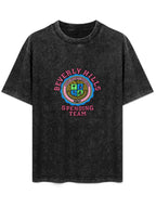 Beverly Hills Spending Team Graphic Washed T-Shirt