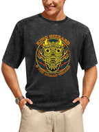 Vintage Washed King Gizzard & The Lizard Wizard Monster Graphic T-Shirt
