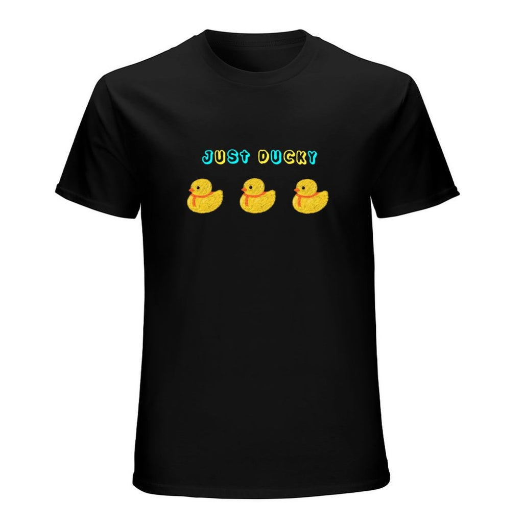 Just Ducky Graphic Black T-Shirt