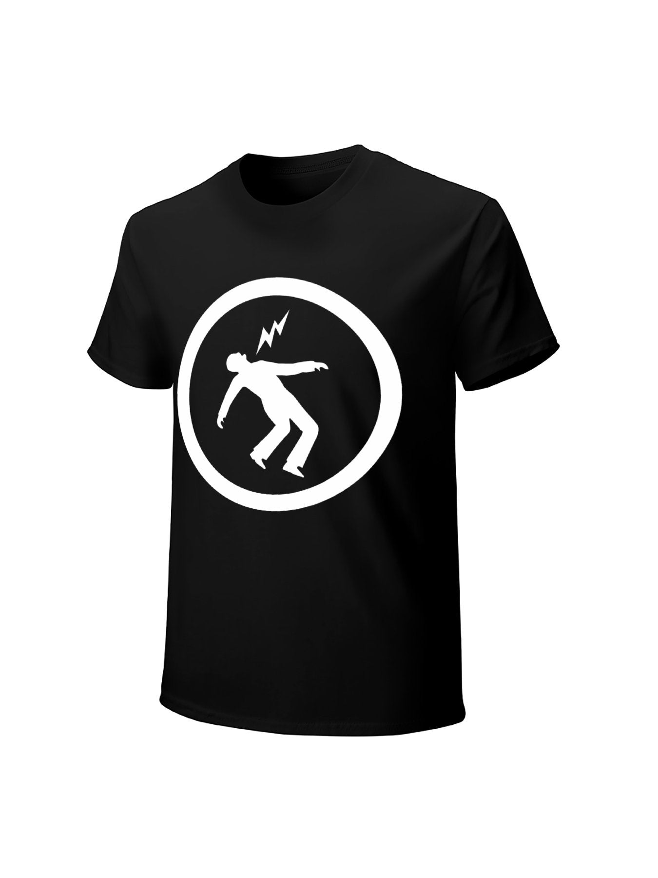 Green Day Lightning Silhouette Minimalist Punk Graphic T-Shirt