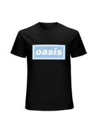 Oasis Blue Box Logo Graphic T-Shirt