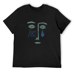 Tears for Fears Face Graphic Black T-Shirt