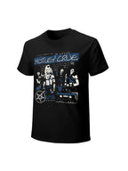 Mötley Crüe Shout At The Devil Cassette Graphic T-Shirt