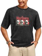 Marlboro Cowboy Graphic Washed T-Shirt