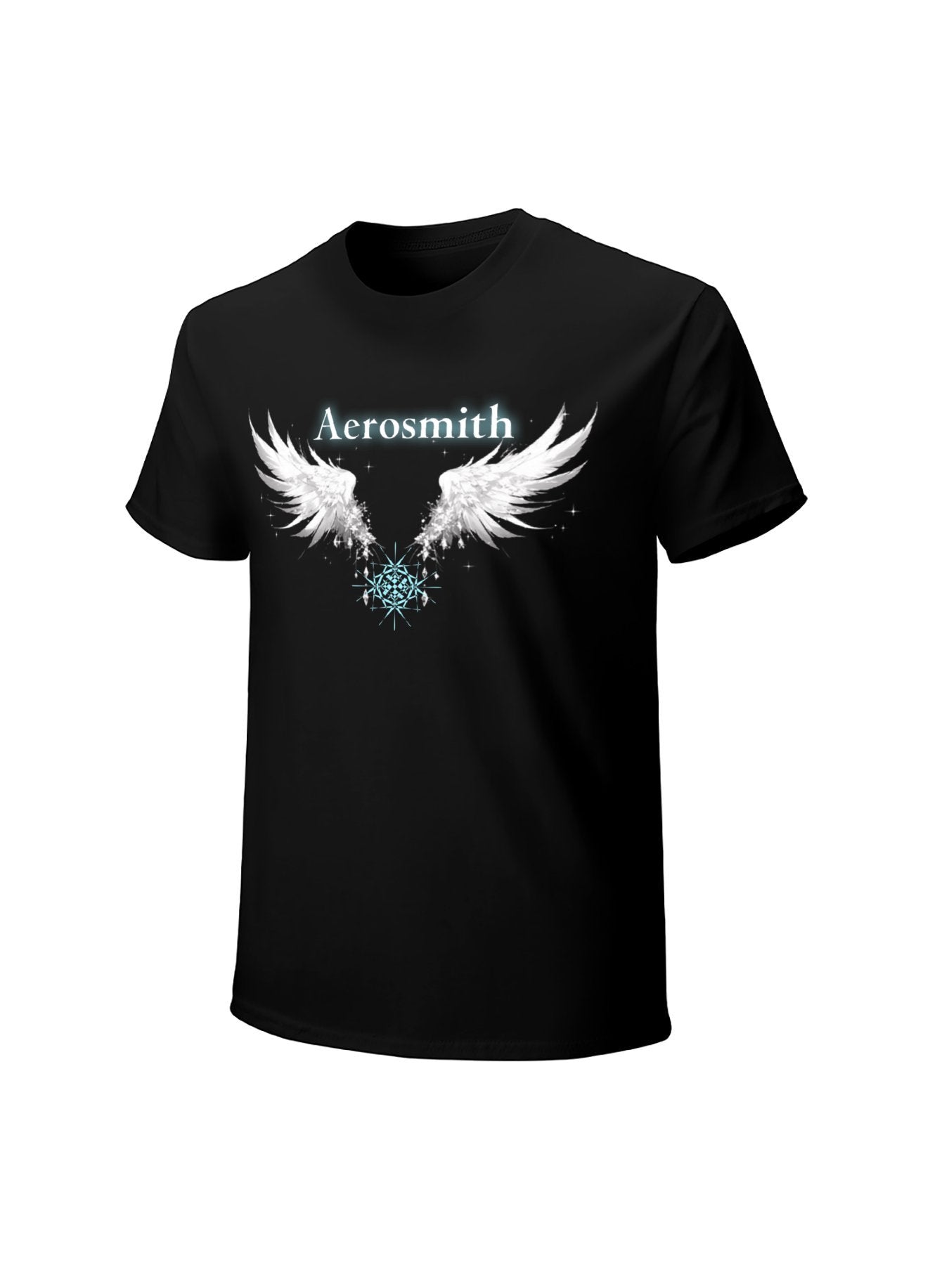 Aerosmith Winged Crystal Logo Graphic T-Shirt