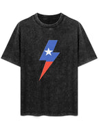 Vintage David Bowie Lightning Star Graphic T-Shirt