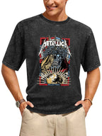 Metallica Crowned Skull Graphic T-Shirt