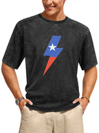 Vintage David Bowie Lightning Star Graphic T-Shirt