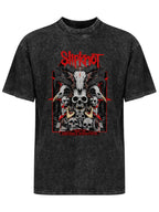Slipknot Burgettstown 2024 Skull Graphic T-Shirt