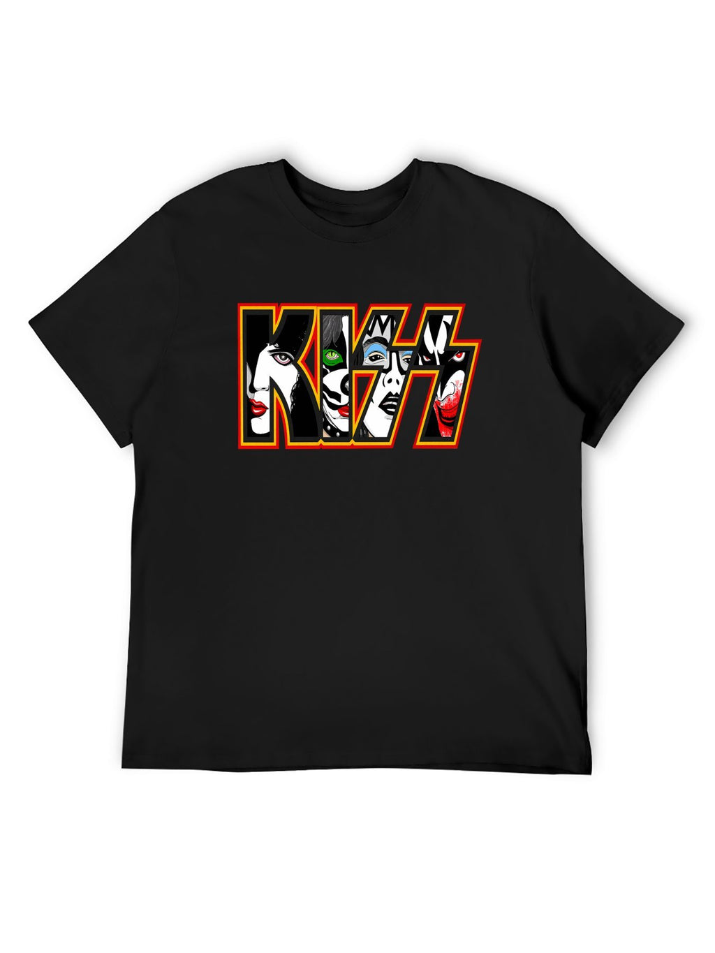 KISS Iconic Face Panel T-Shirt