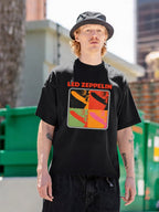 Led Zeppelin Pop Art Airship Graphic T-Shirt