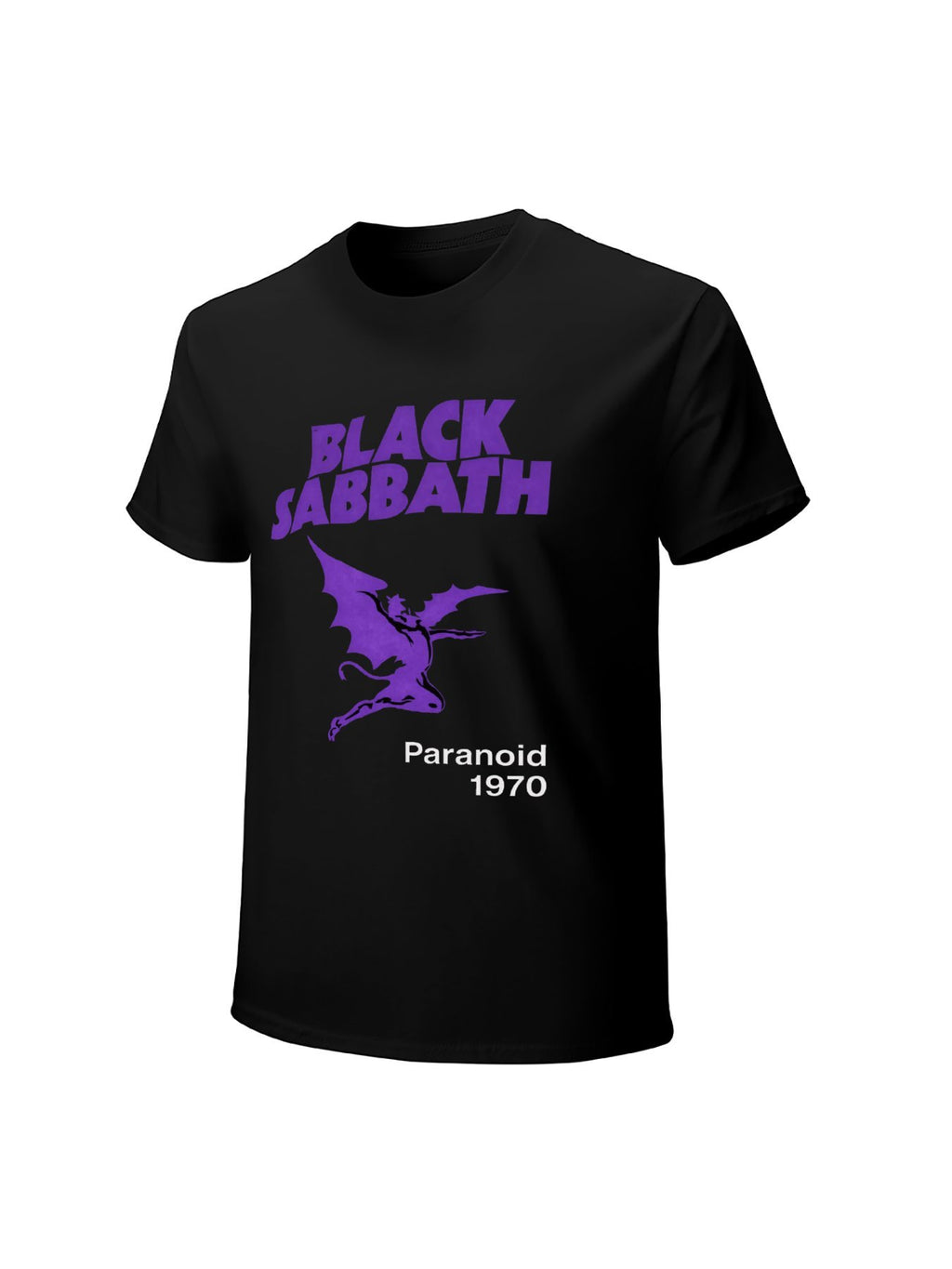 Black Sabbath Winged Demon Paranoid 1970 T-Shirt