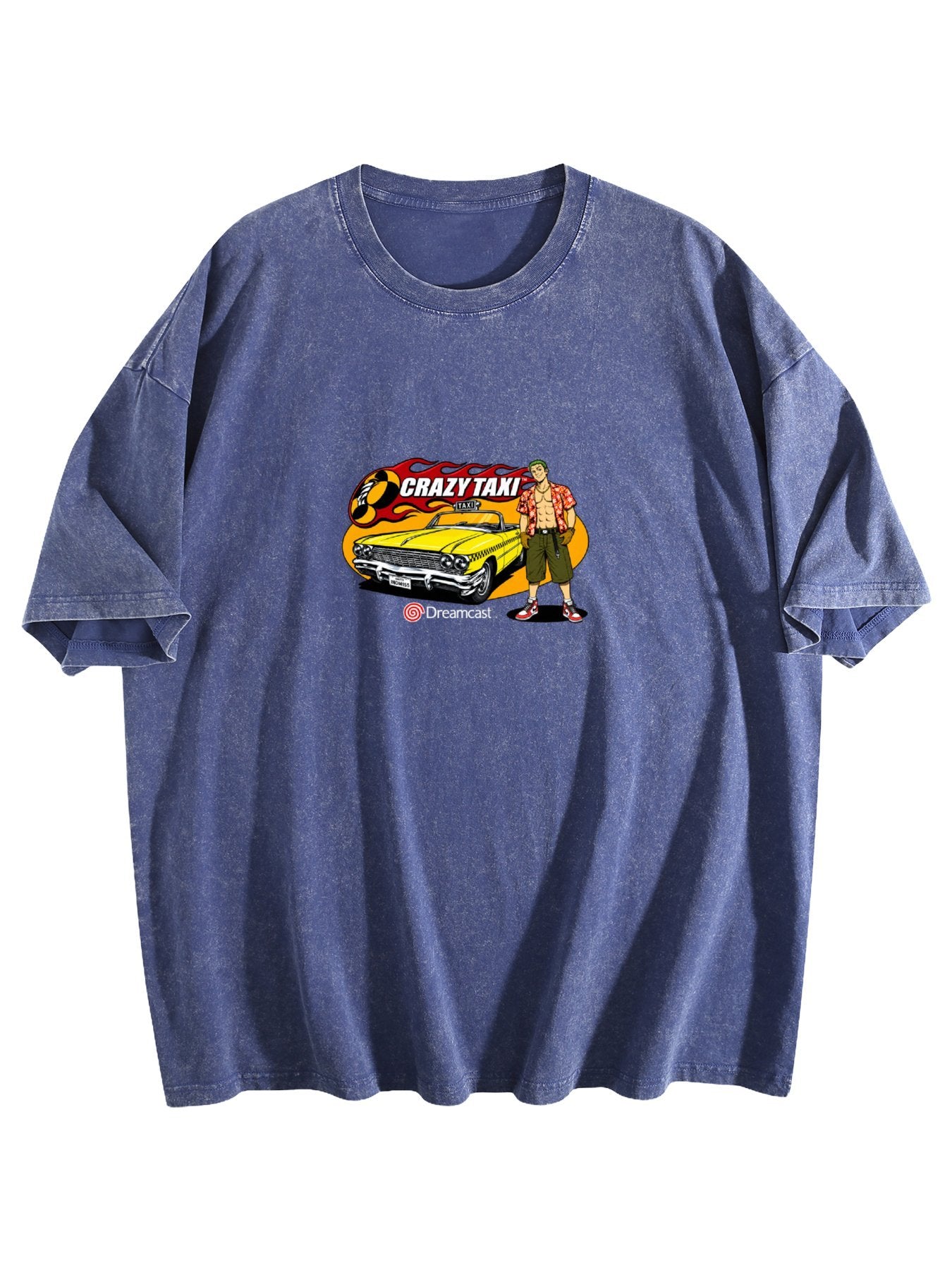 Crazy Taxi Dreamcast Washed Graphic T-Shirt