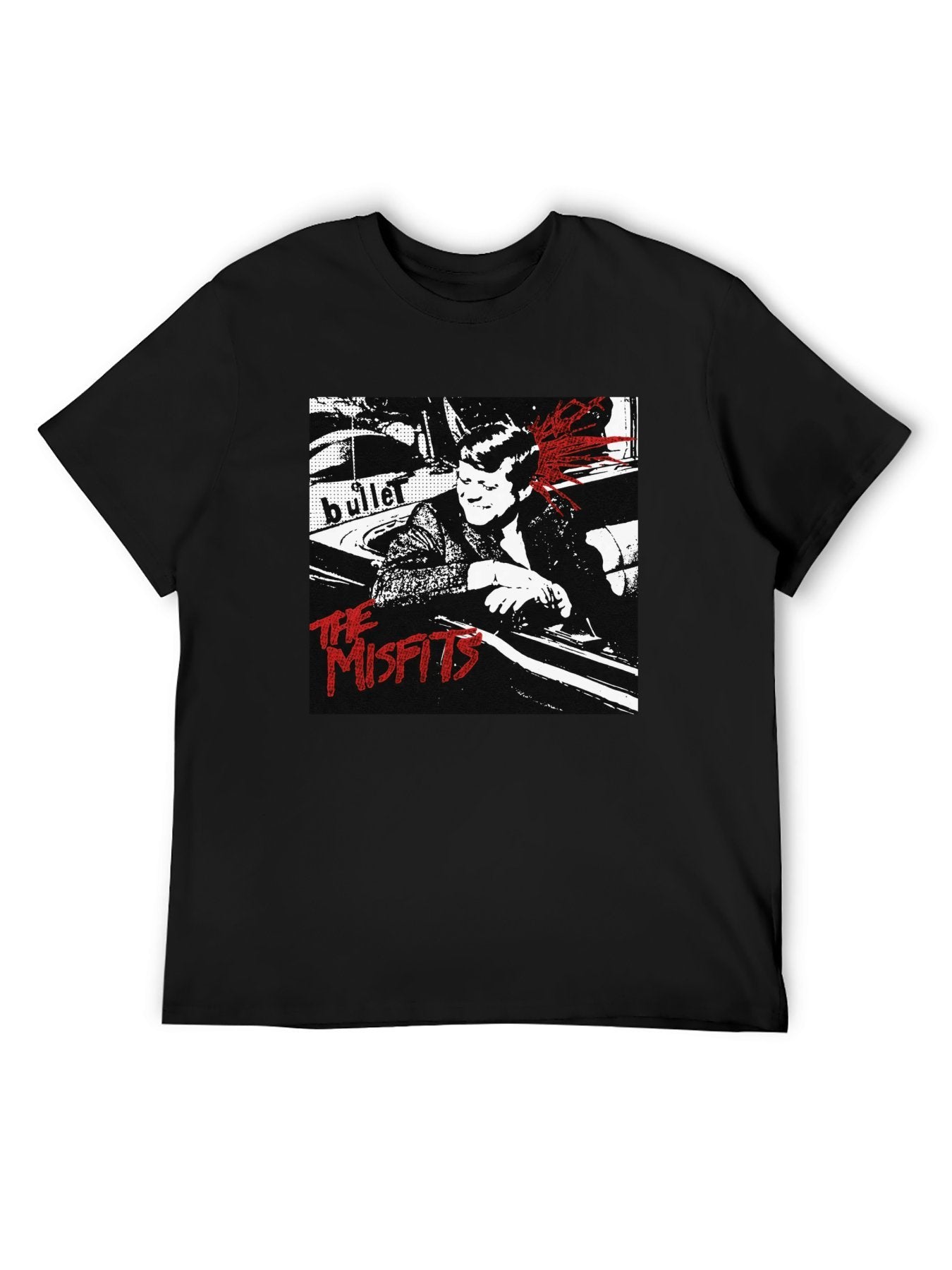 The Misfits Punk Portrait Vintage Horror T-Shirt Main image