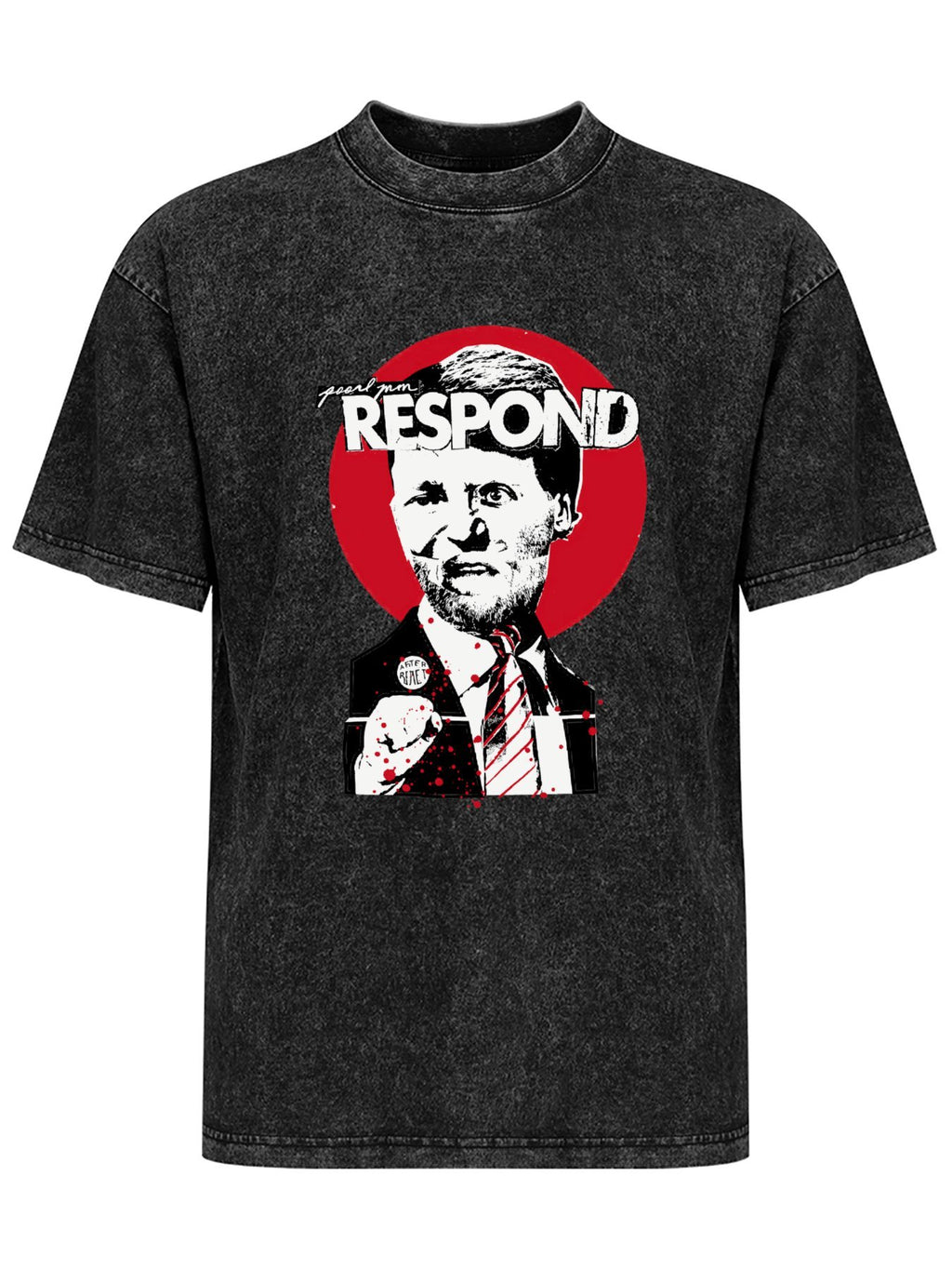 Pearl Jam Respond Portrait Graphic T-Shirt