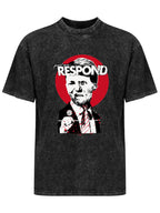 Pearl Jam Respond Portrait Graphic T-Shirt