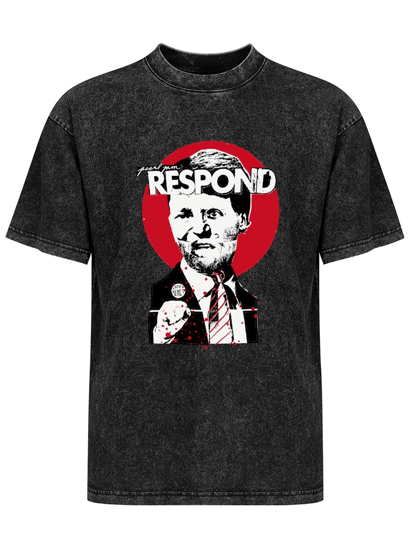 Pearl Jam Respond Portrait Graphic T-Shirt