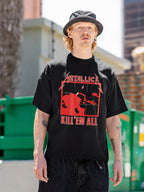 Metallica Kill 'Em All Red Album Graphic T-Shirt