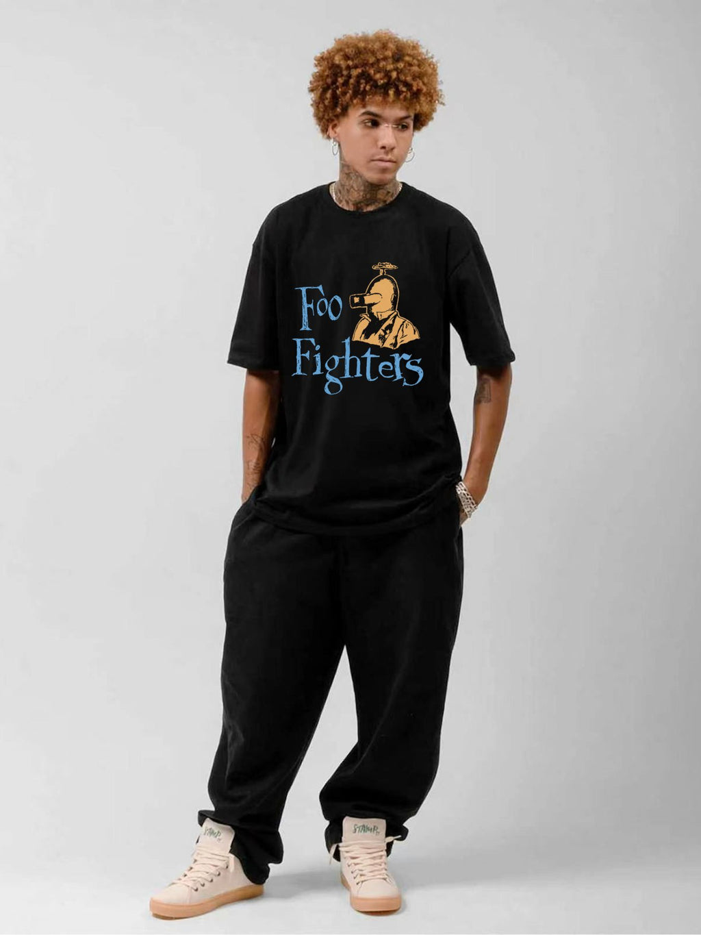 Foo Fighters Roswell Camera Head Graphic T-Shirt
