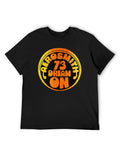 Aerosmith Dream On Retro Circle Graphic T-Shirt