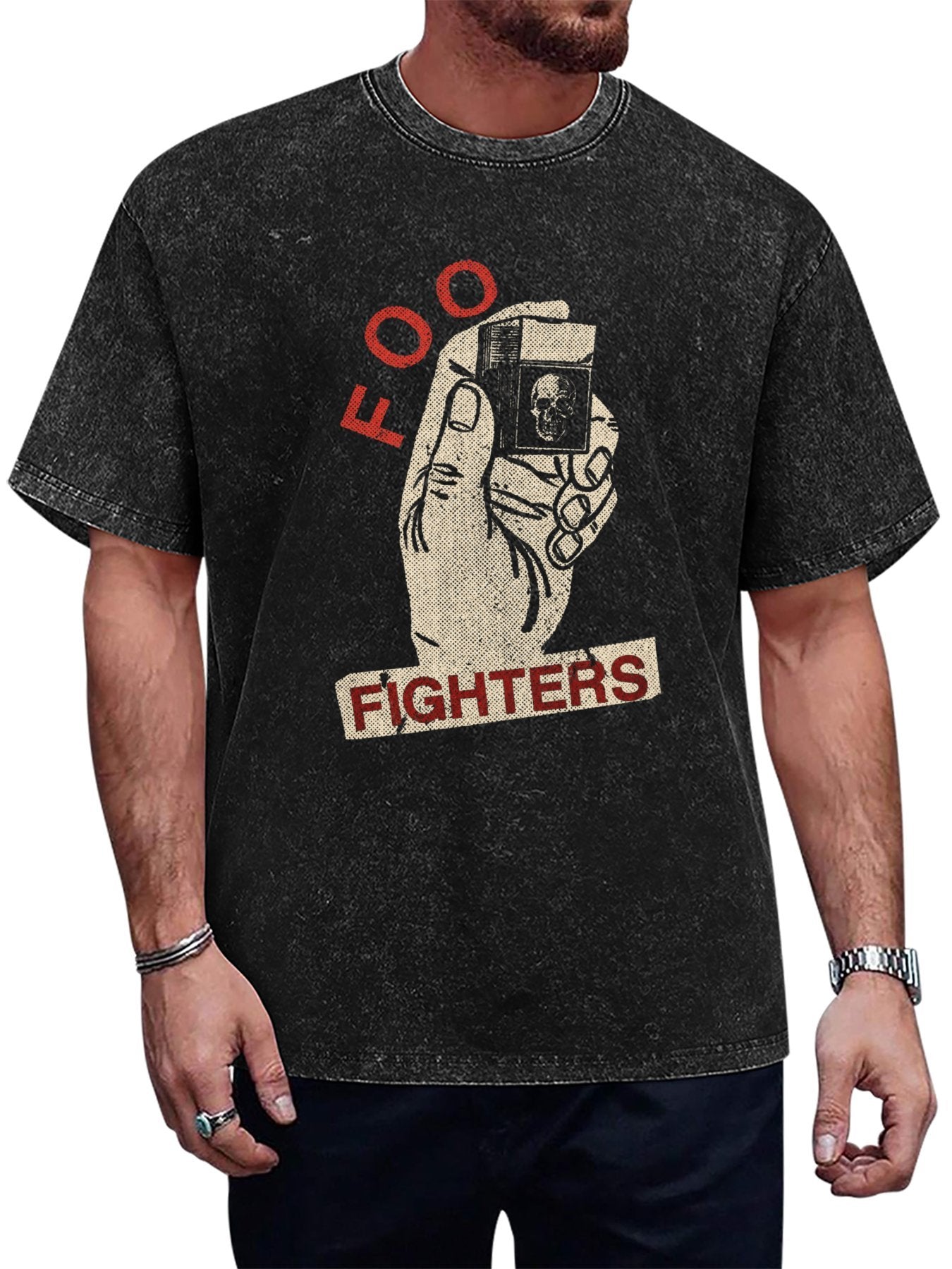 Foo Fighters Handheld X-Ray Graphic T-Shirt Main image