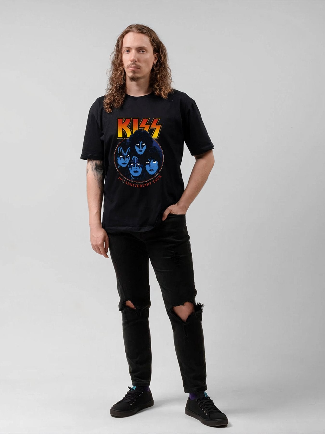 KISS 10th Anniversary Tour Graphic T-Shirt