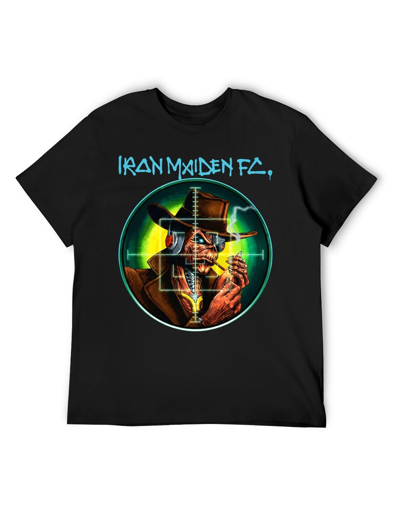Iron Maiden Cowboy Eddie Target Graphic T-Shirt