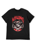 Mayhem Skull Flame Black Metal T-Shirt