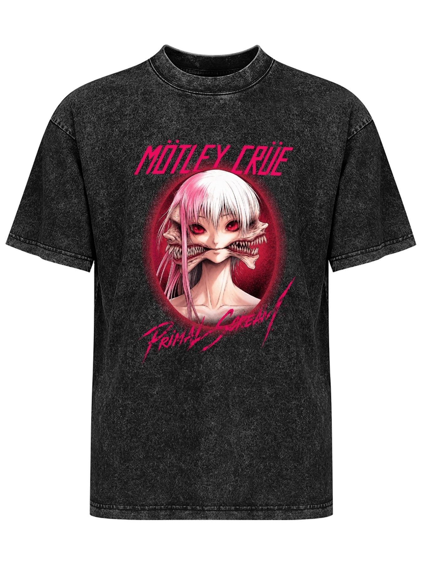 Mötley Crüe Primal Scream Demon Girl Graphic T-Shirt