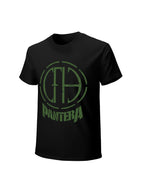Pantera Green Emblem Logo Graphic T-Shirt