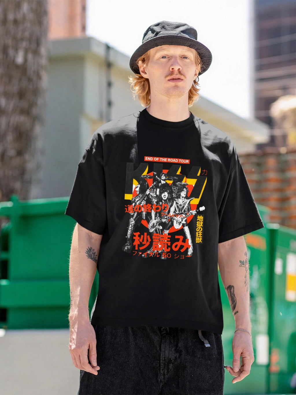 KISS End of the Road Tour Japanese Vintage T-Shirt