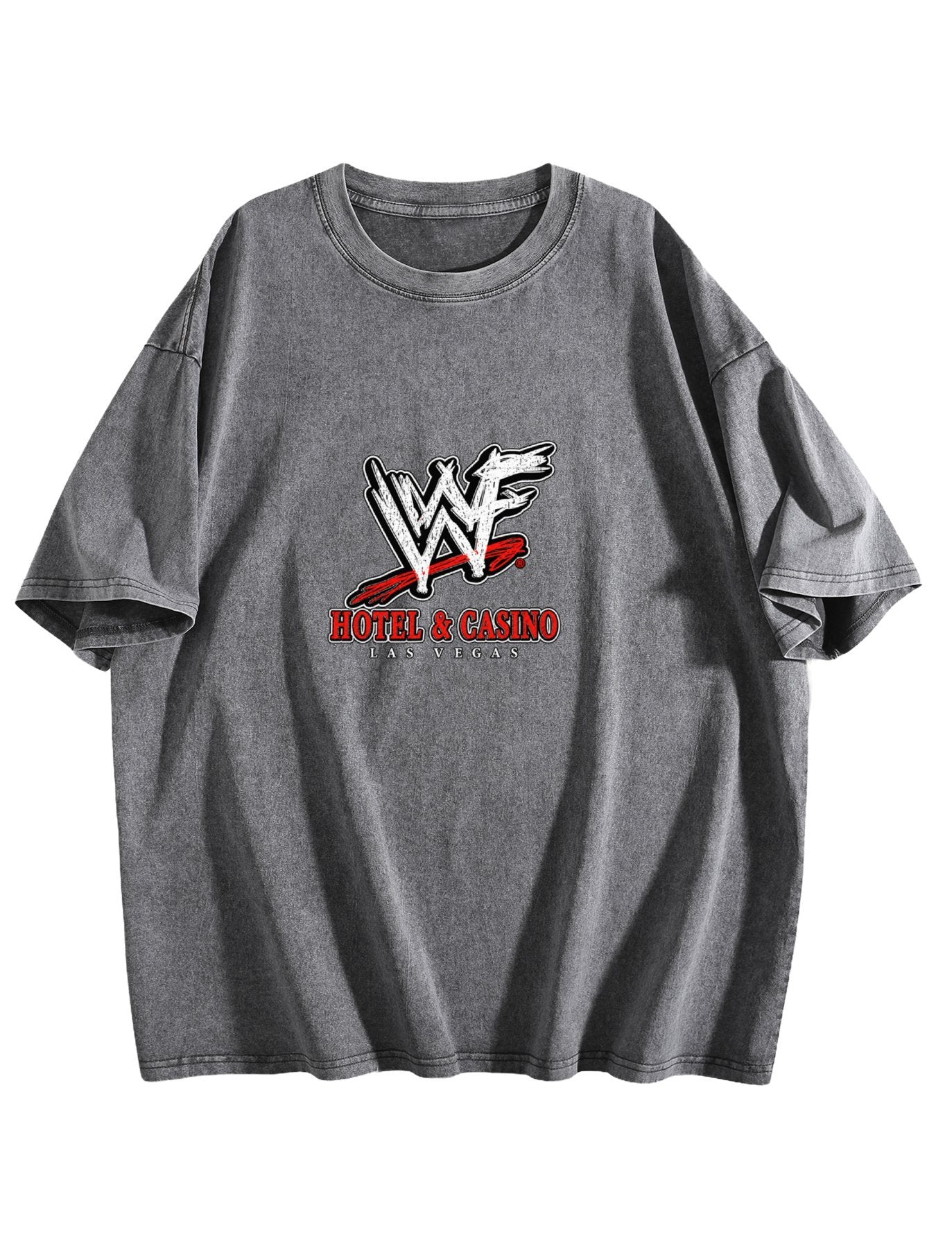 WWF Hotel & Casino Las Vegas Graphic Washed T-Shirt