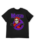 Misfits Crimson Ghost Cartoon Logo Graphic T-Shirt