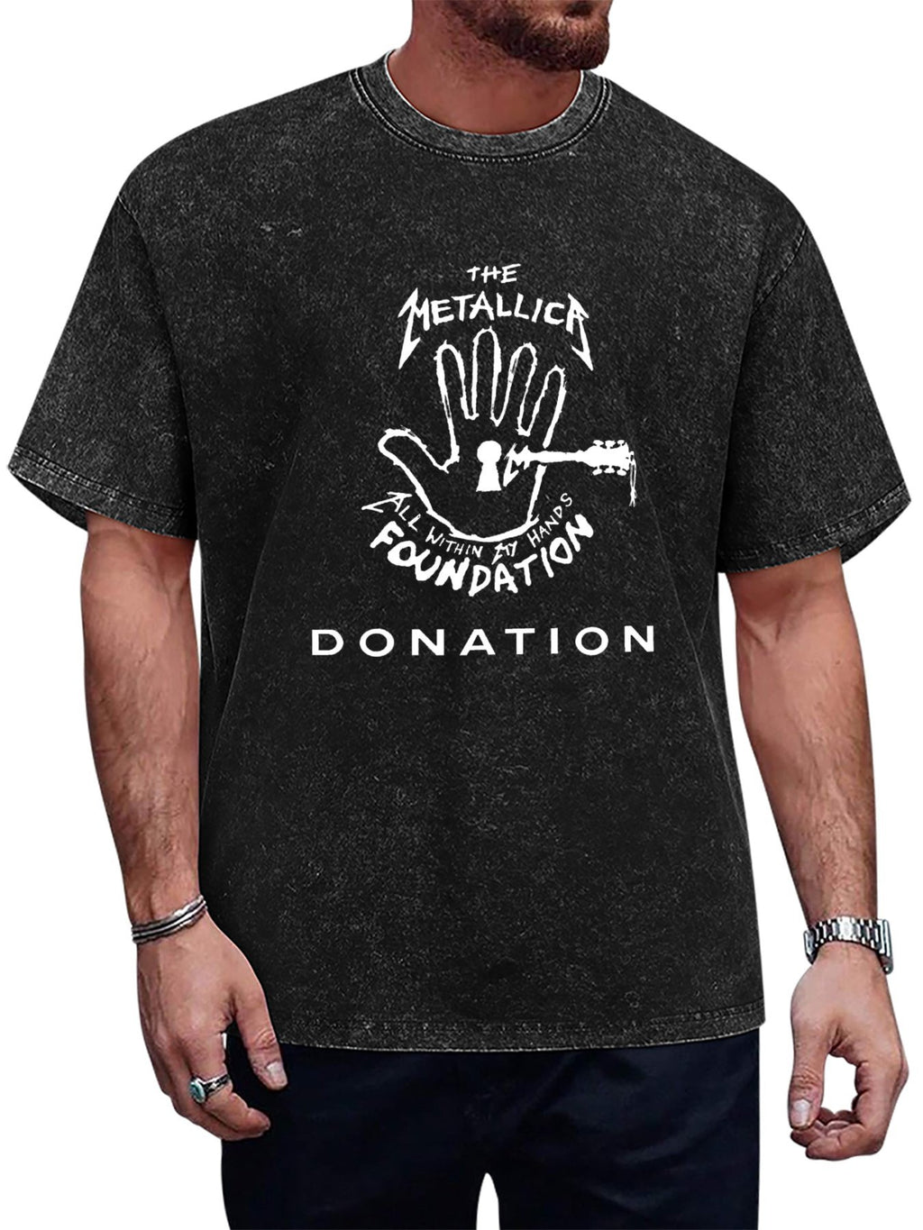 Metallica All Within My Hands Foundation Graphic T-Shirt