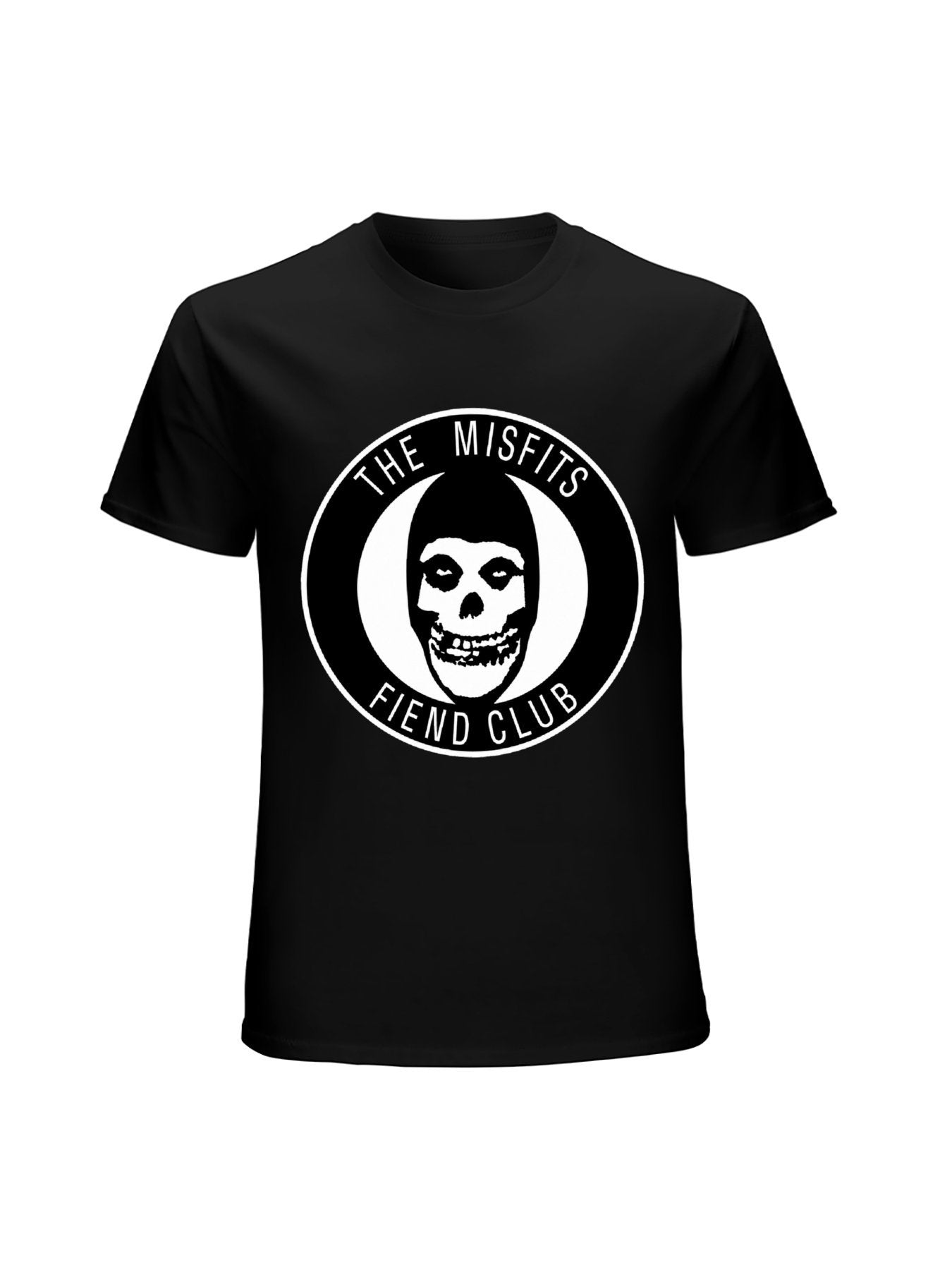 The Misfits Fiend Club Skull Logo Graphic T-Shirt