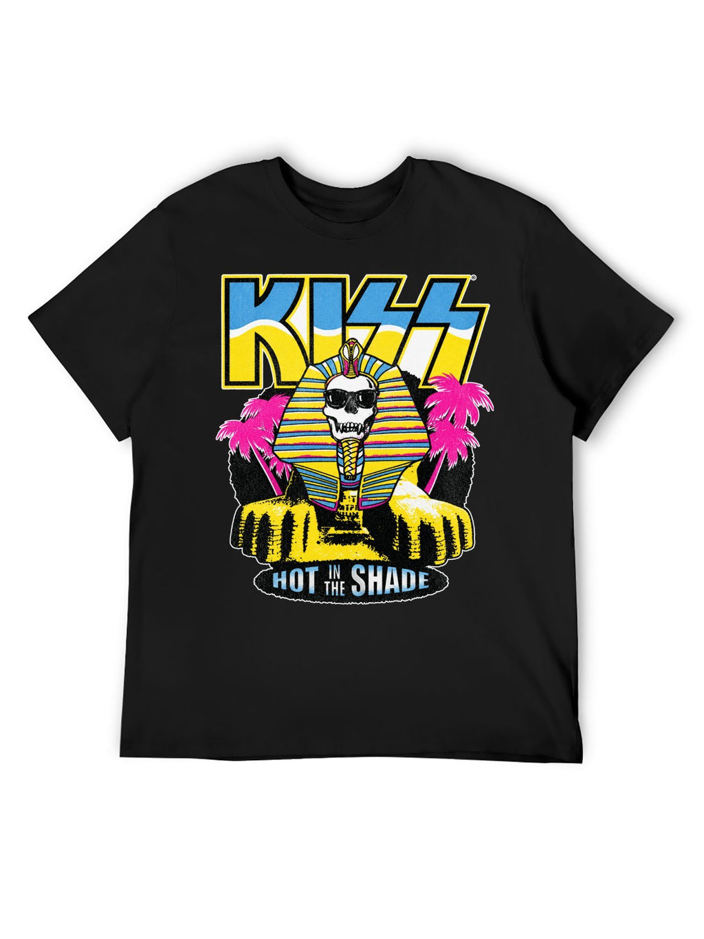 KISS Hot In The Shade Sphinx Skull Graphic T-Shirt