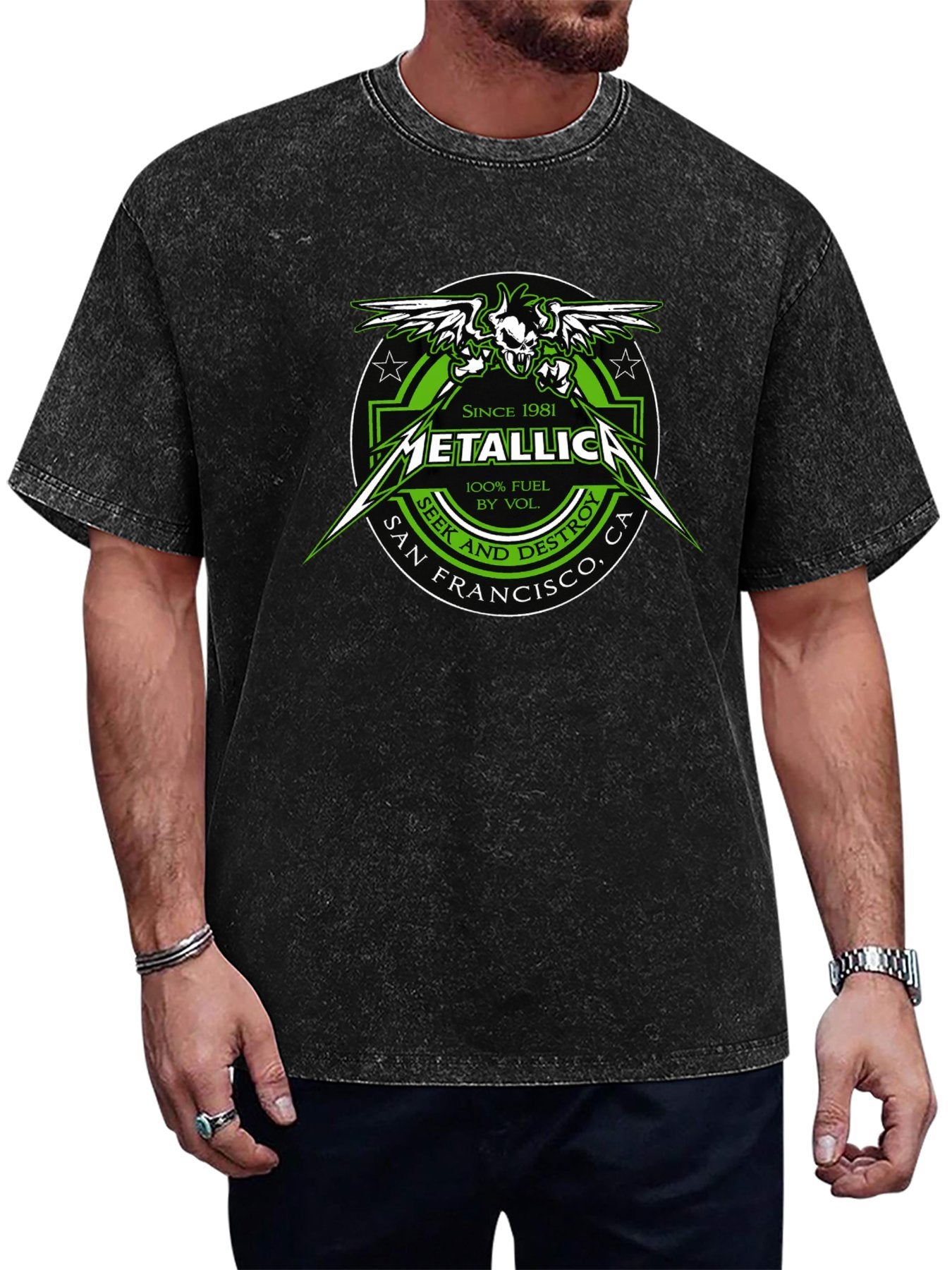 Metallica Seek and Destroy Graphic T-Shirt