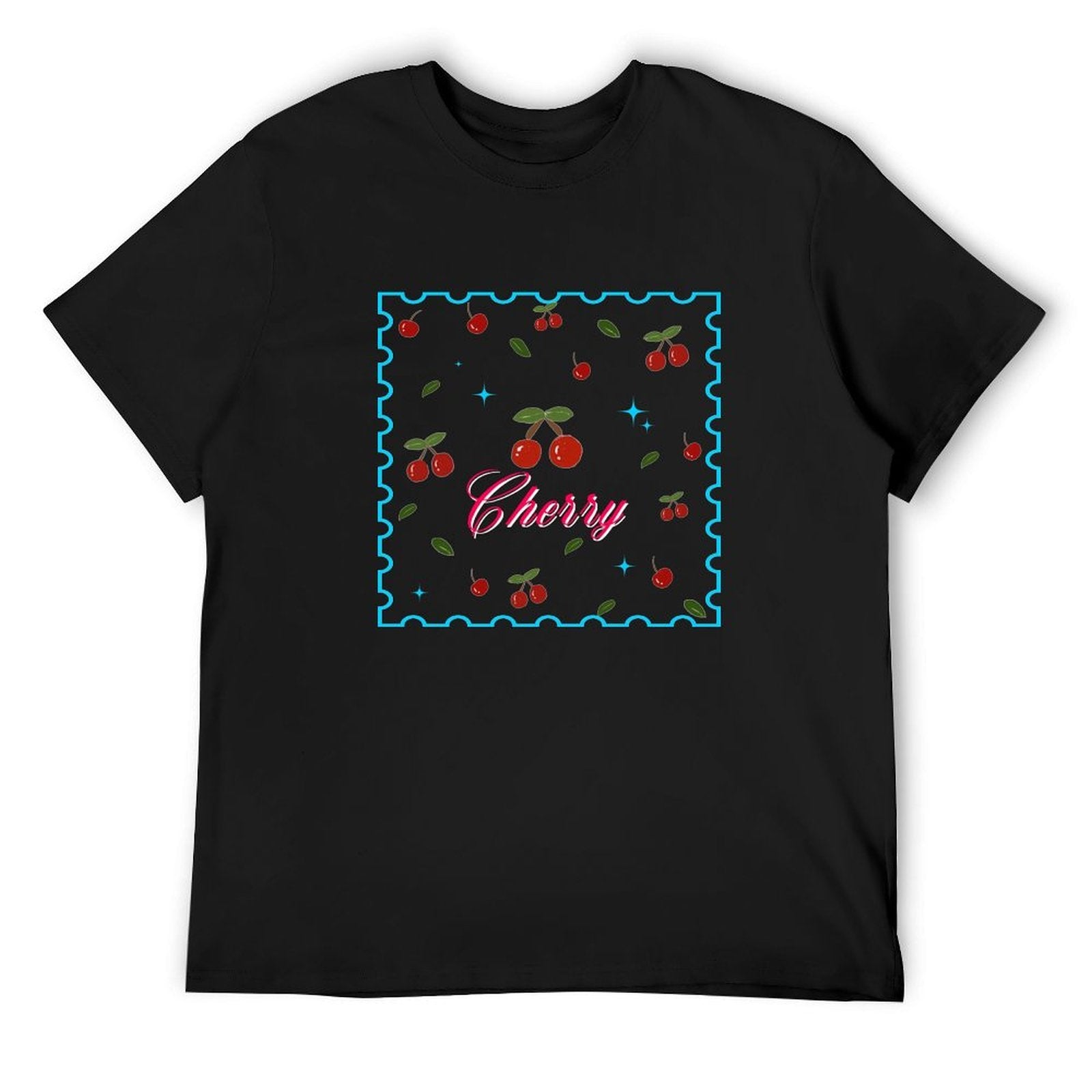 Cherry Graphic White T-Shirt