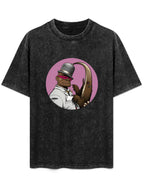 Gorillaz Russel Hobbs and Anteater Character Graphic T-Shirt