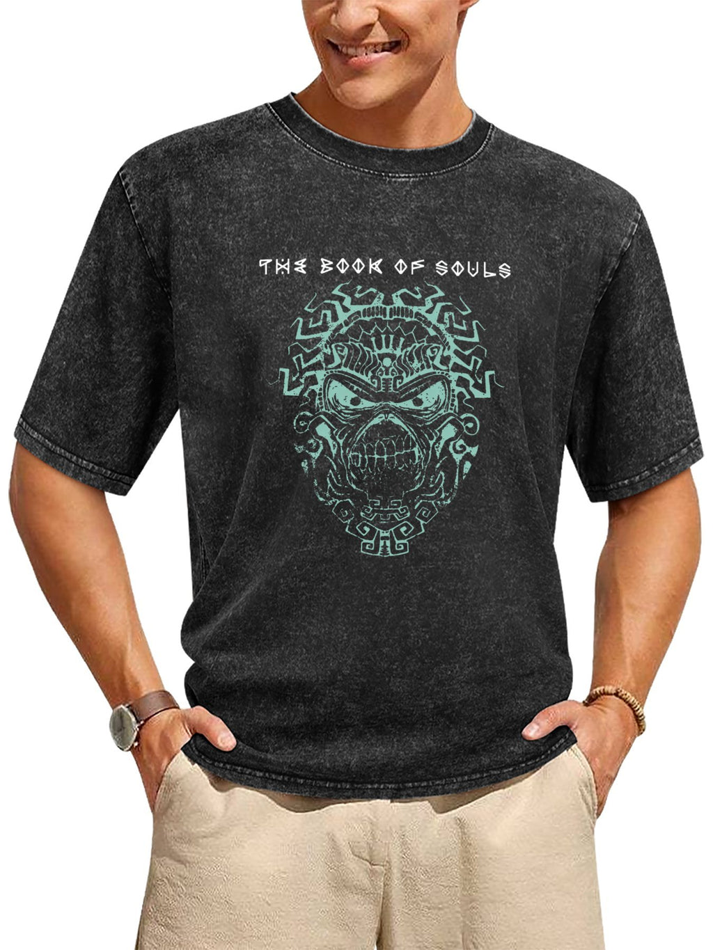 Iron Maiden The Book of Souls Graphic T-Shirt